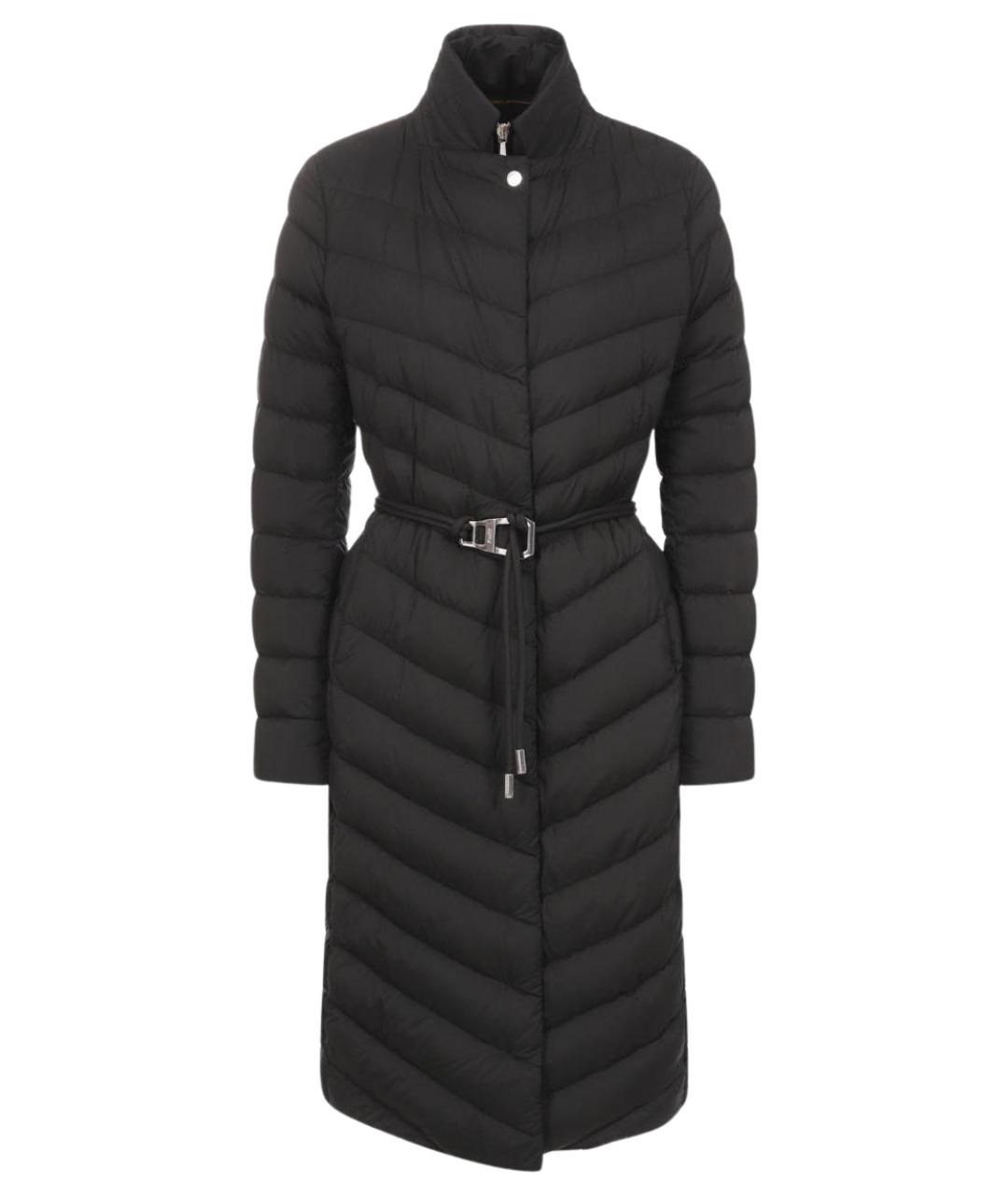 MOORER Черный полиамидовый пуховик, фото 9