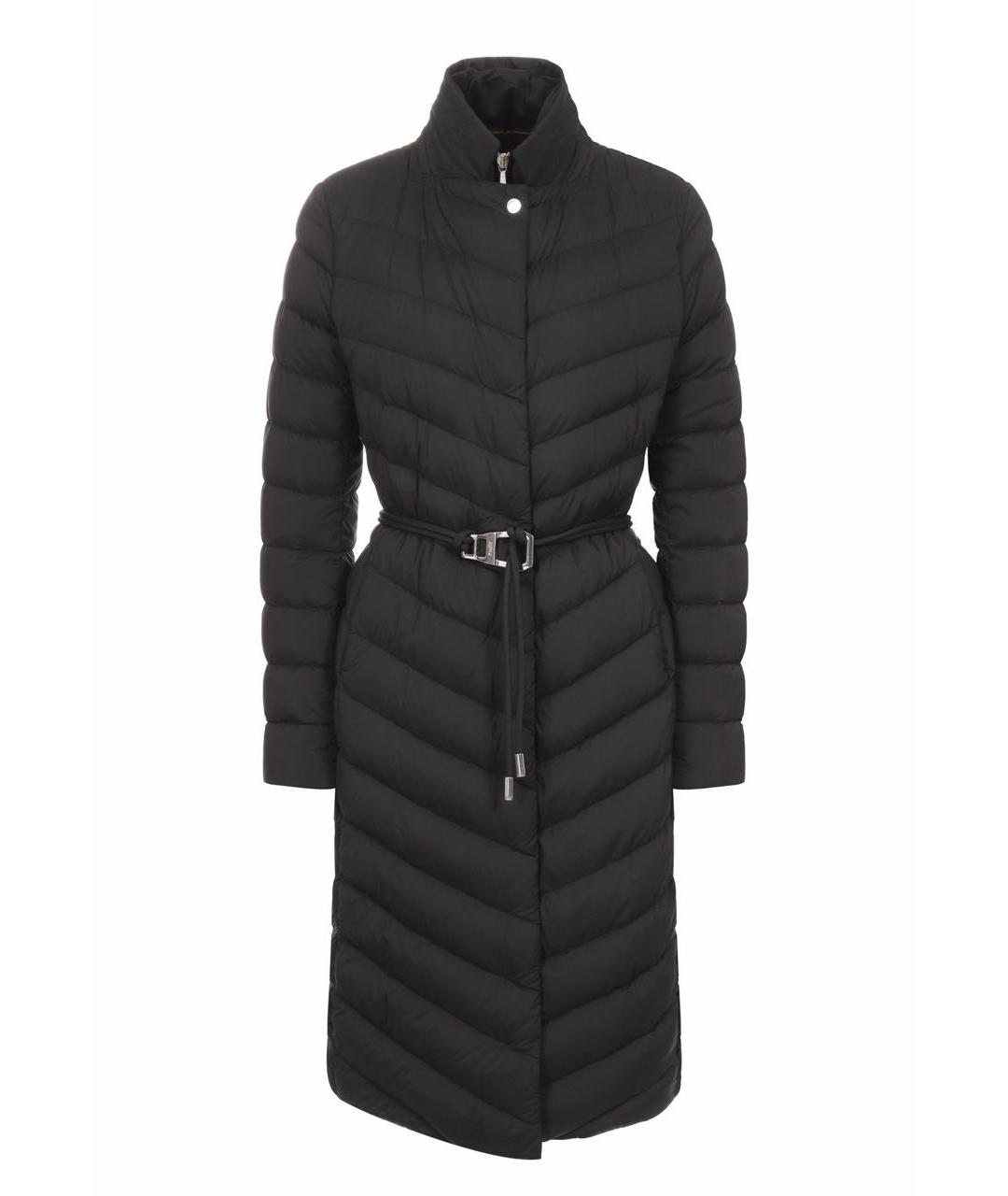 MOORER Черный полиамидовый пуховик, фото 8