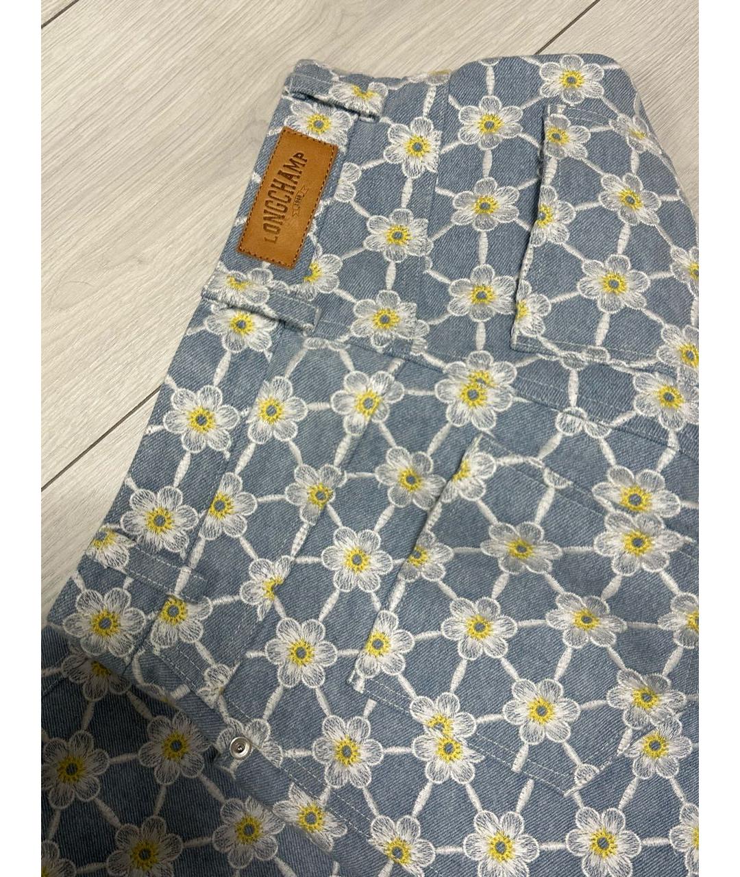 LONGCHAMP Мульти хлопковые прямые джинсы, фото 7