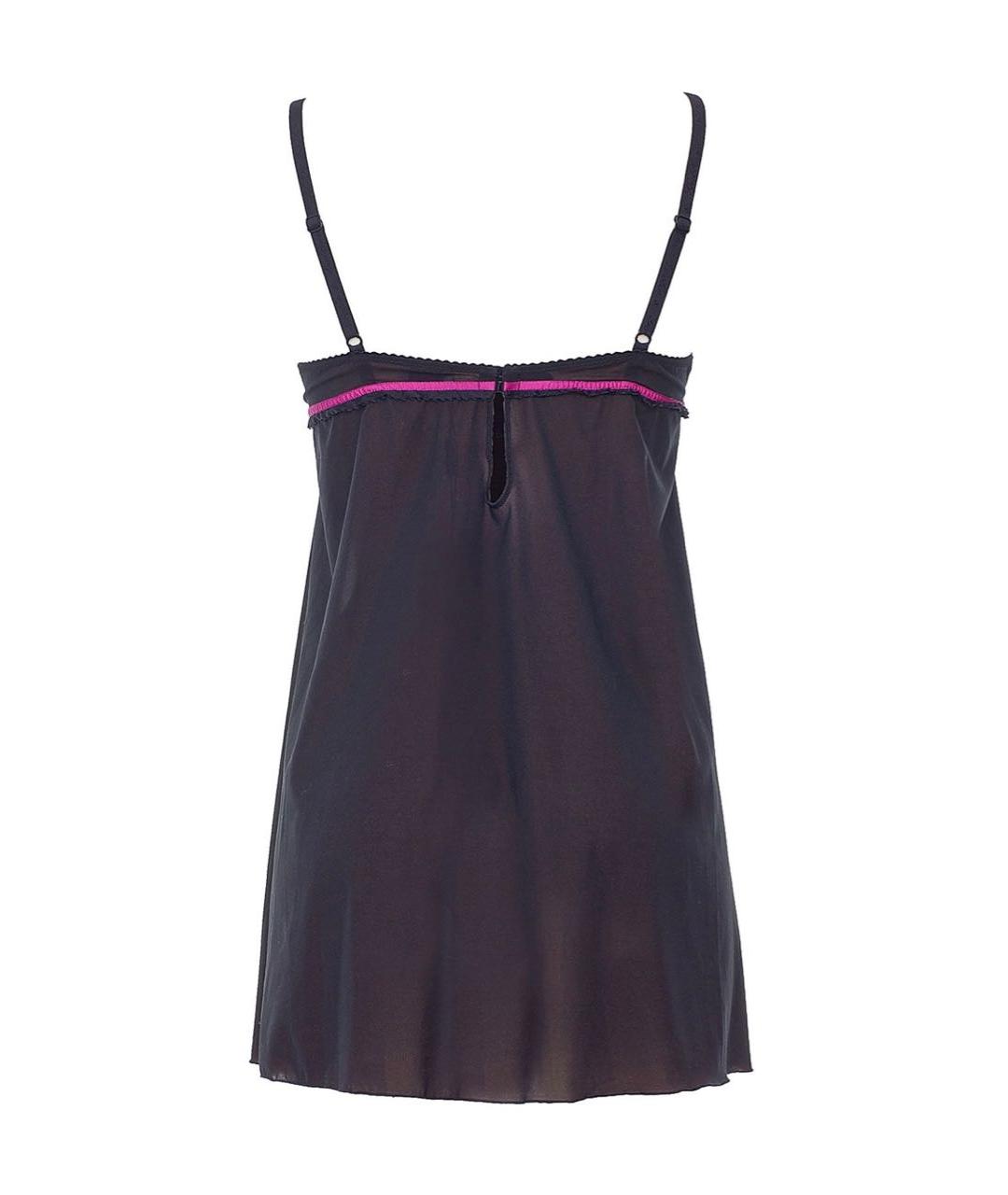 DOLCE&GABBANA Черное полиэстеровое повседневное платье, фото 2