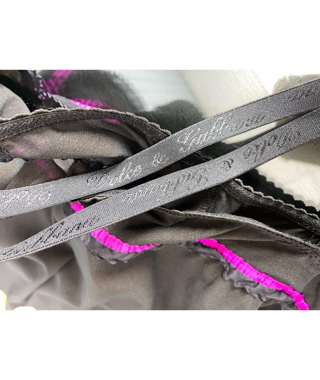 DOLCE&GABBANA Черное полиэстеровое повседневное платье, фото 4