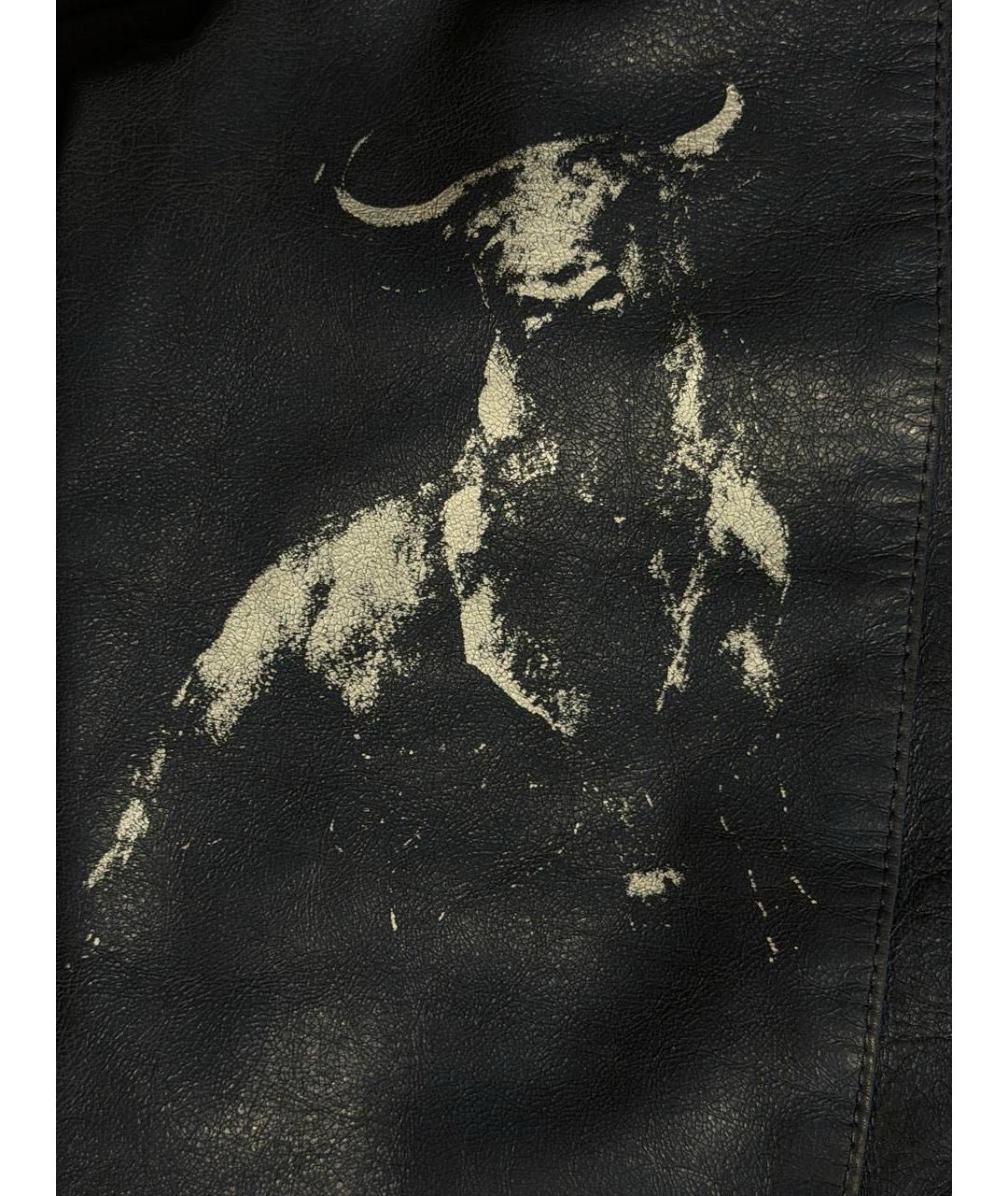 Enfants Riches Déprimés Темно-синяя кожаная куртка, фото 5