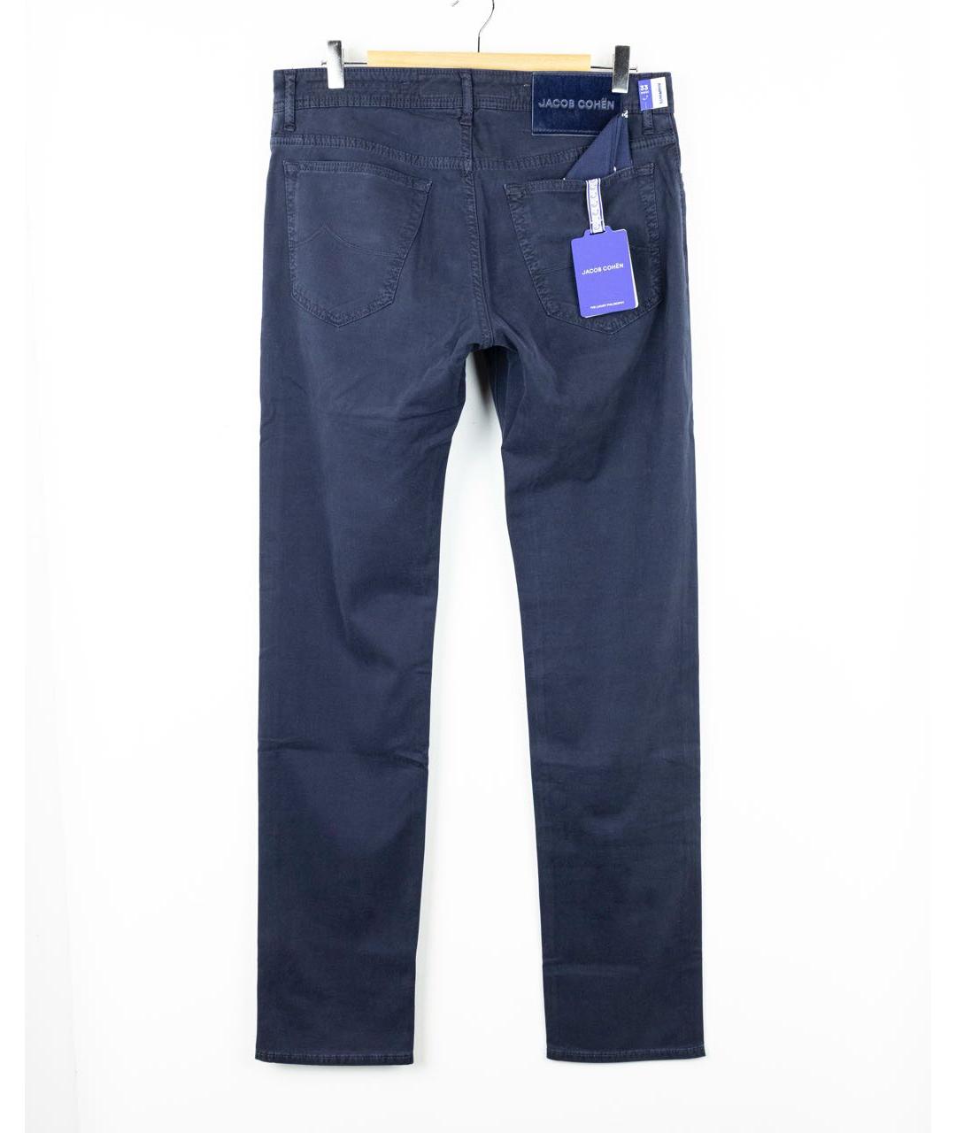 JACOB COHEN Темно-синие хлопковые джинсы, фото 2