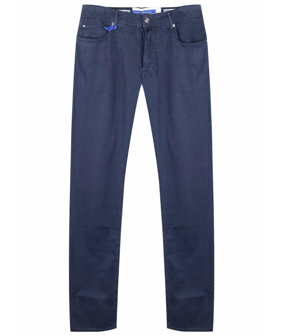 JACOB COHEN Темно-синие хлопковые джинсы, фото 1