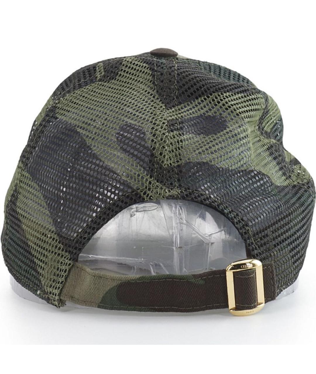 CELINE Хаки кепка, фото 4