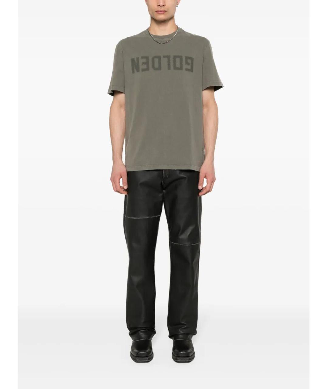 GOLDEN GOOSE DELUXE BRAND Хлопковая футболка, фото 2