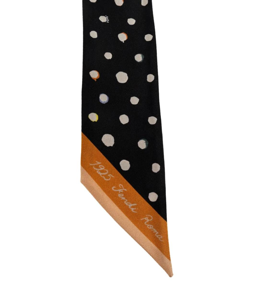 FENDI Мульти шелковый платок, фото 4