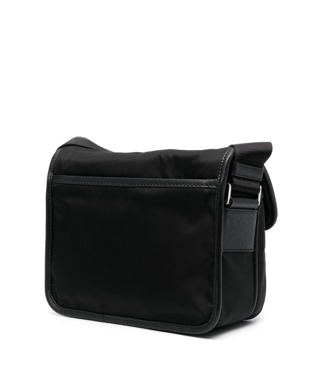 PRADA Черная синтетическая сумка на плечо, фото 3