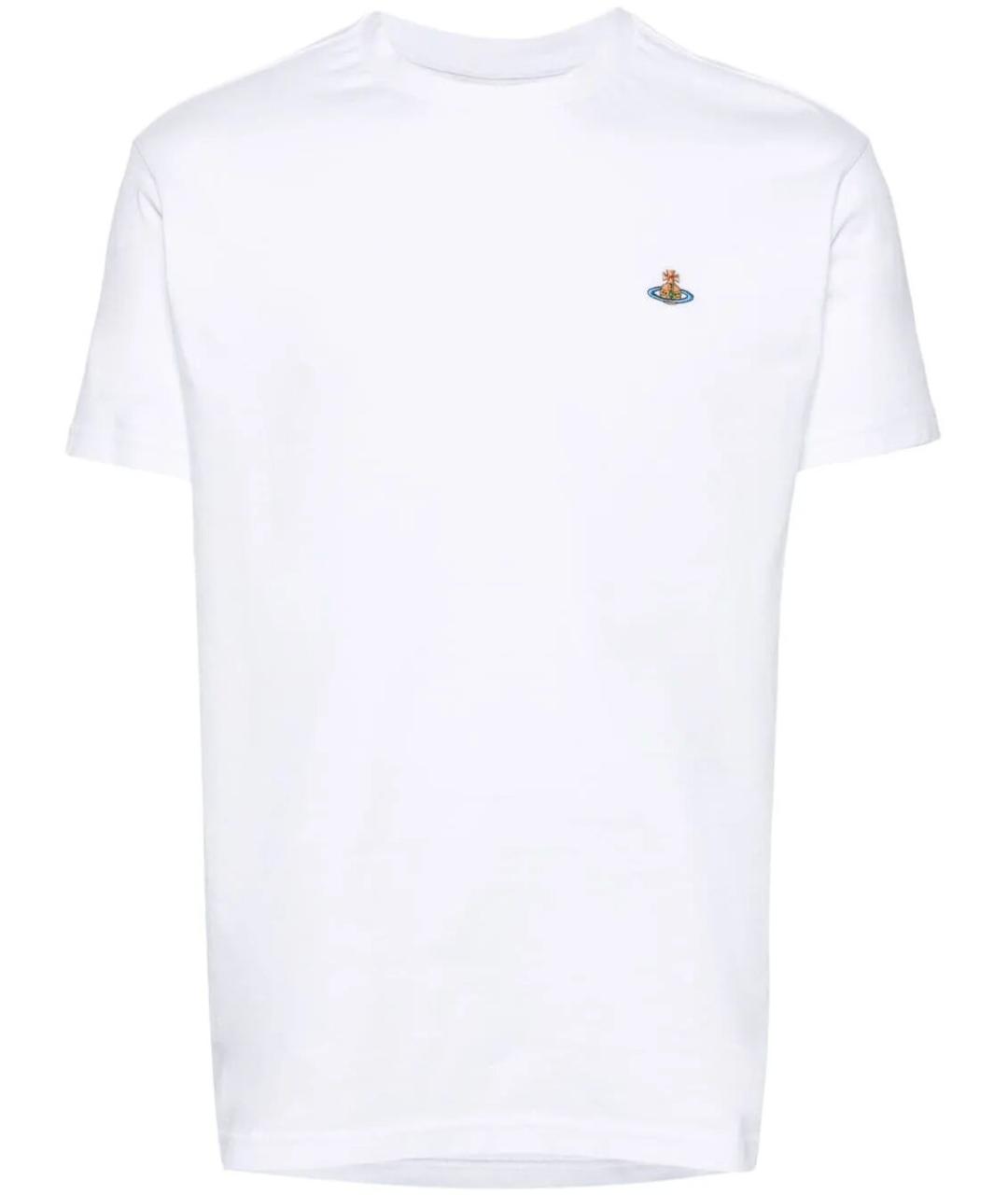 VIVIENNE WESTWOOD Белая хлопковая футболка, фото 1