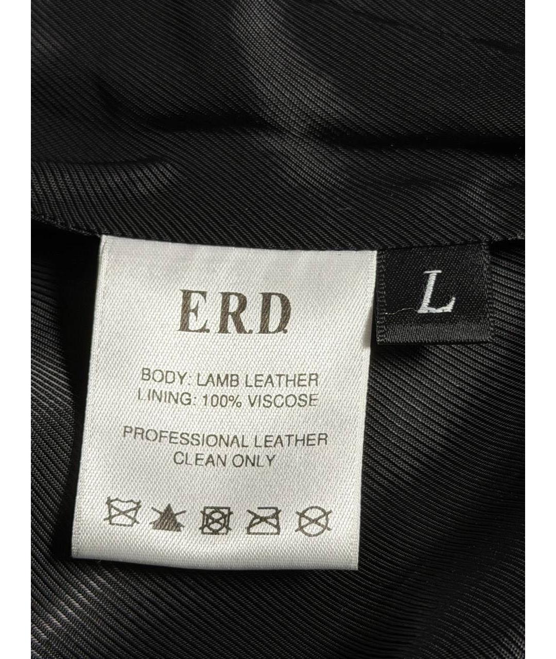 Enfants Riches Déprimés Черная кожаная куртка, фото 6