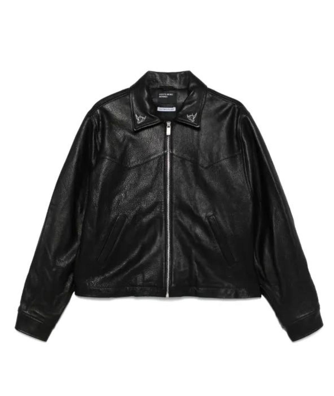 Enfants Riches Déprimés Черная кожаная куртка, фото 1