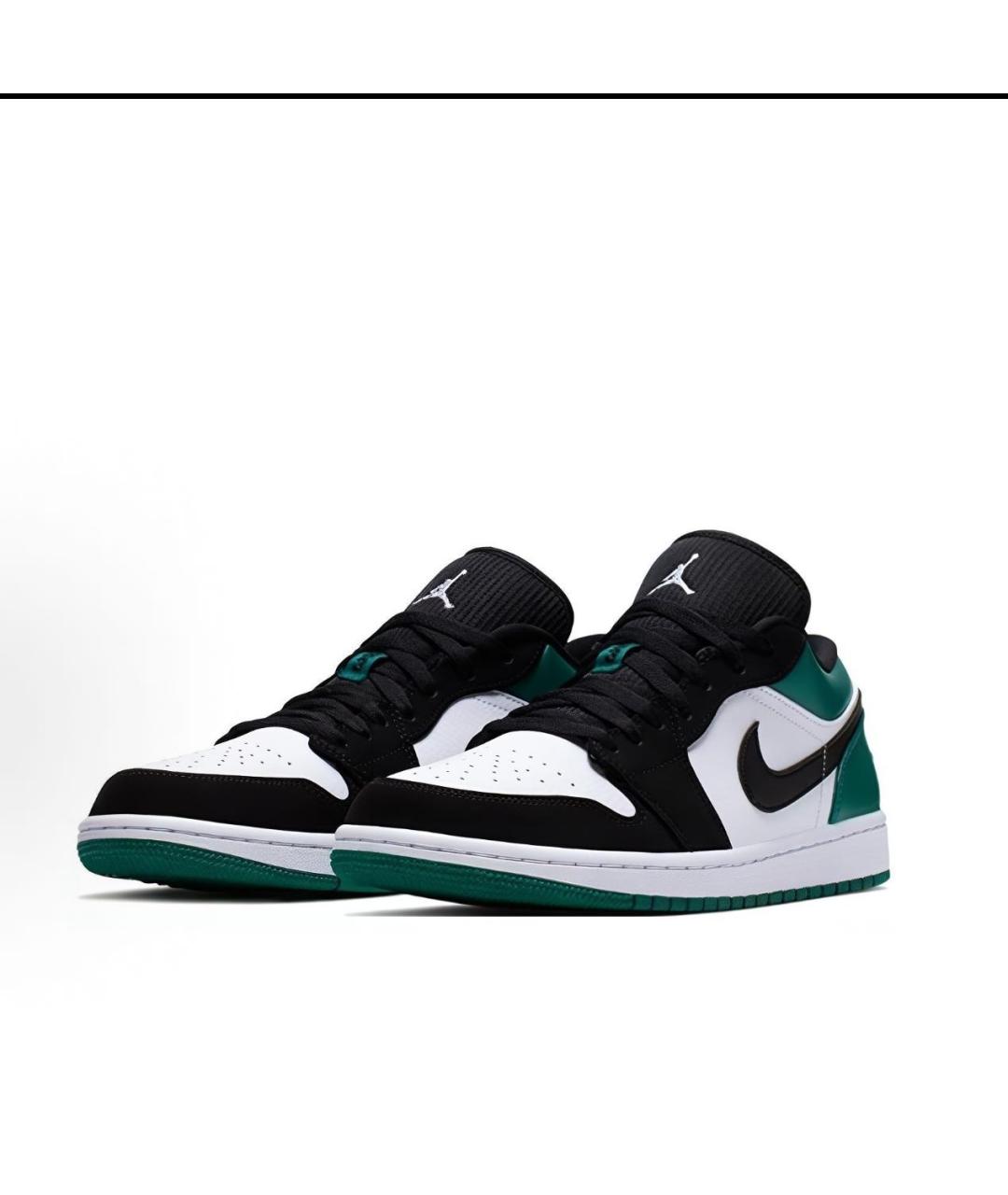 JORDAN Зеленые замшевые кроссовки, фото 2