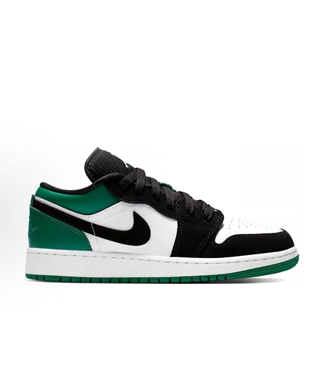 JORDAN Зеленые замшевые кроссовки, фото 4