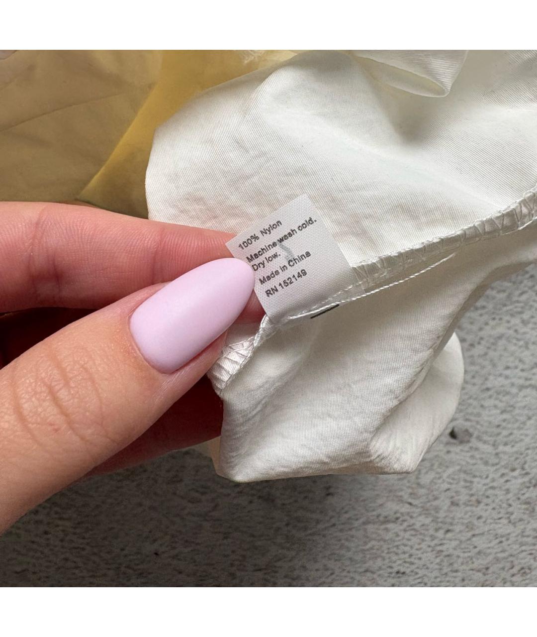 YEEZY Бежевая хлопко-эластановая куртка, фото 7