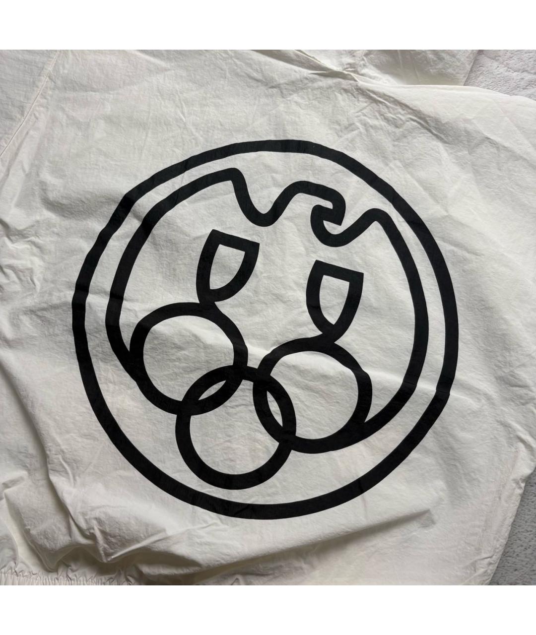 YEEZY Бежевая хлопко-эластановая куртка, фото 8