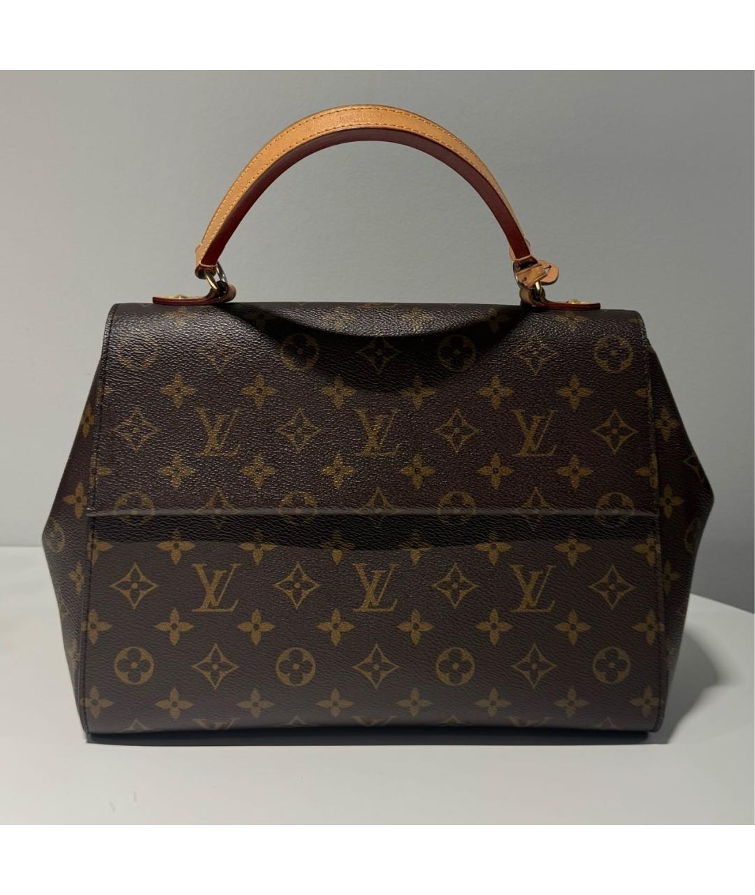 LOUIS VUITTON Коричневая сумка с короткими ручками, фото 7