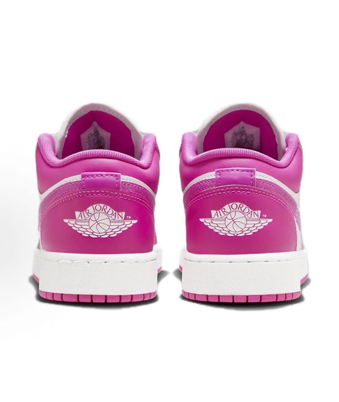 JORDAN Розовые кожаные кроссовки, фото 2