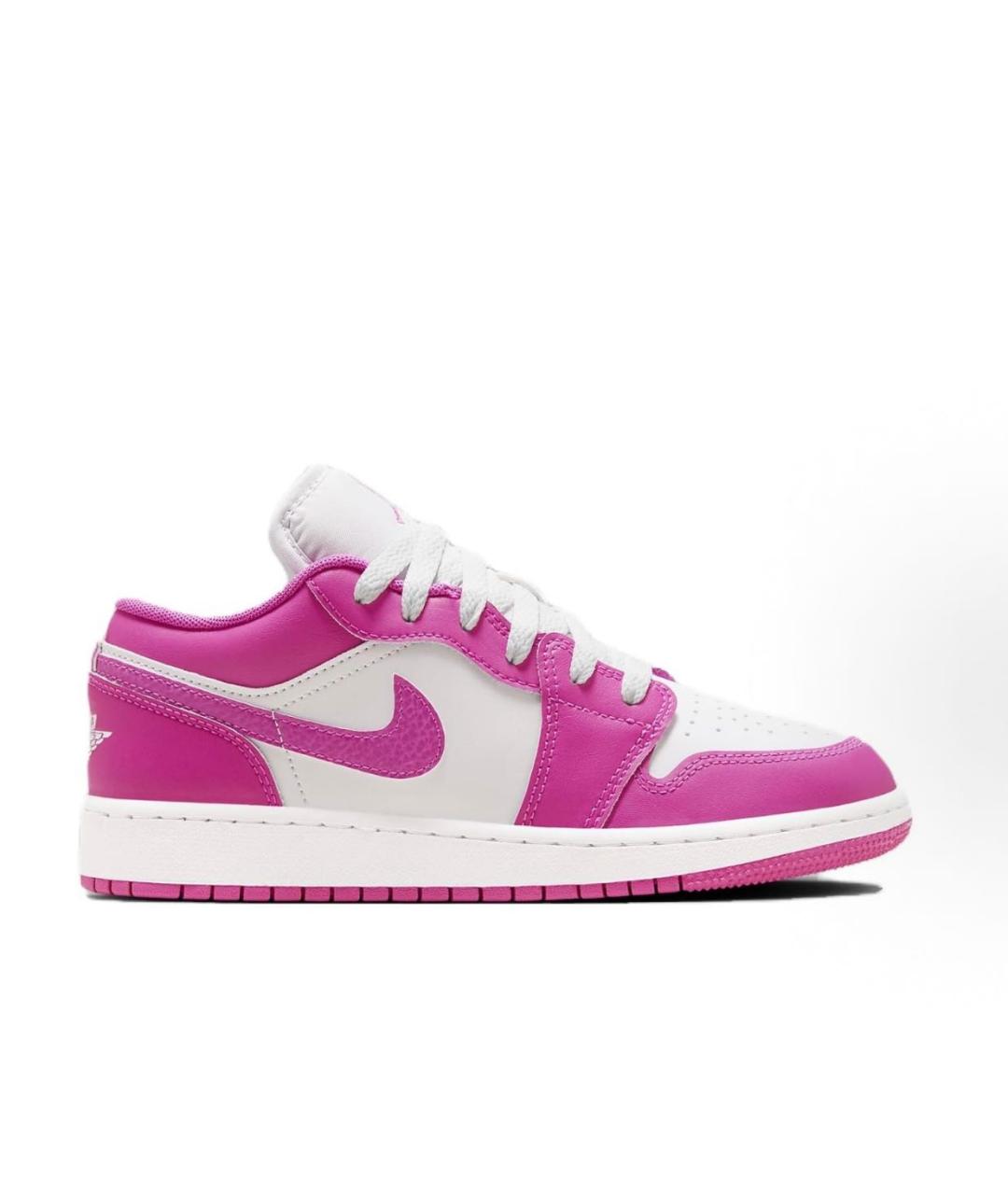 JORDAN Розовые кожаные кроссовки, фото 4