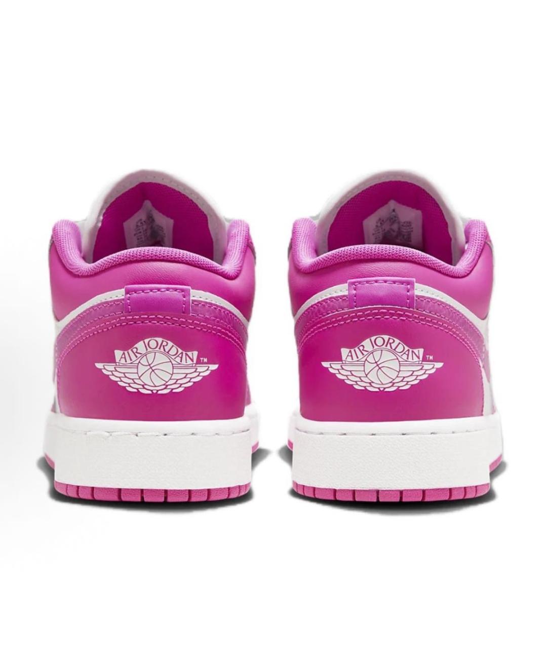 JORDAN Розовые кожаные кроссовки, фото 2