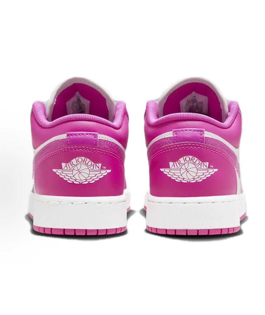 JORDAN Розовые кожаные кроссовки, фото 2