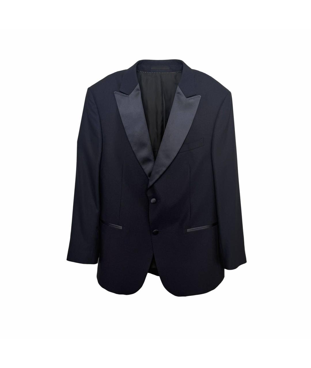 ZZEGNA Черный шерстяной пиджак, фото 4