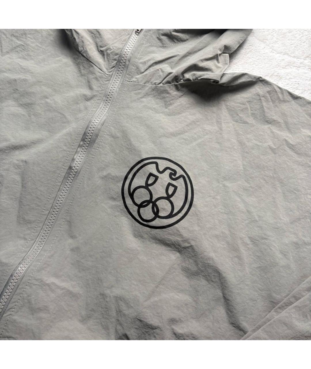 YEEZY Серая хлопковая куртка, фото 6