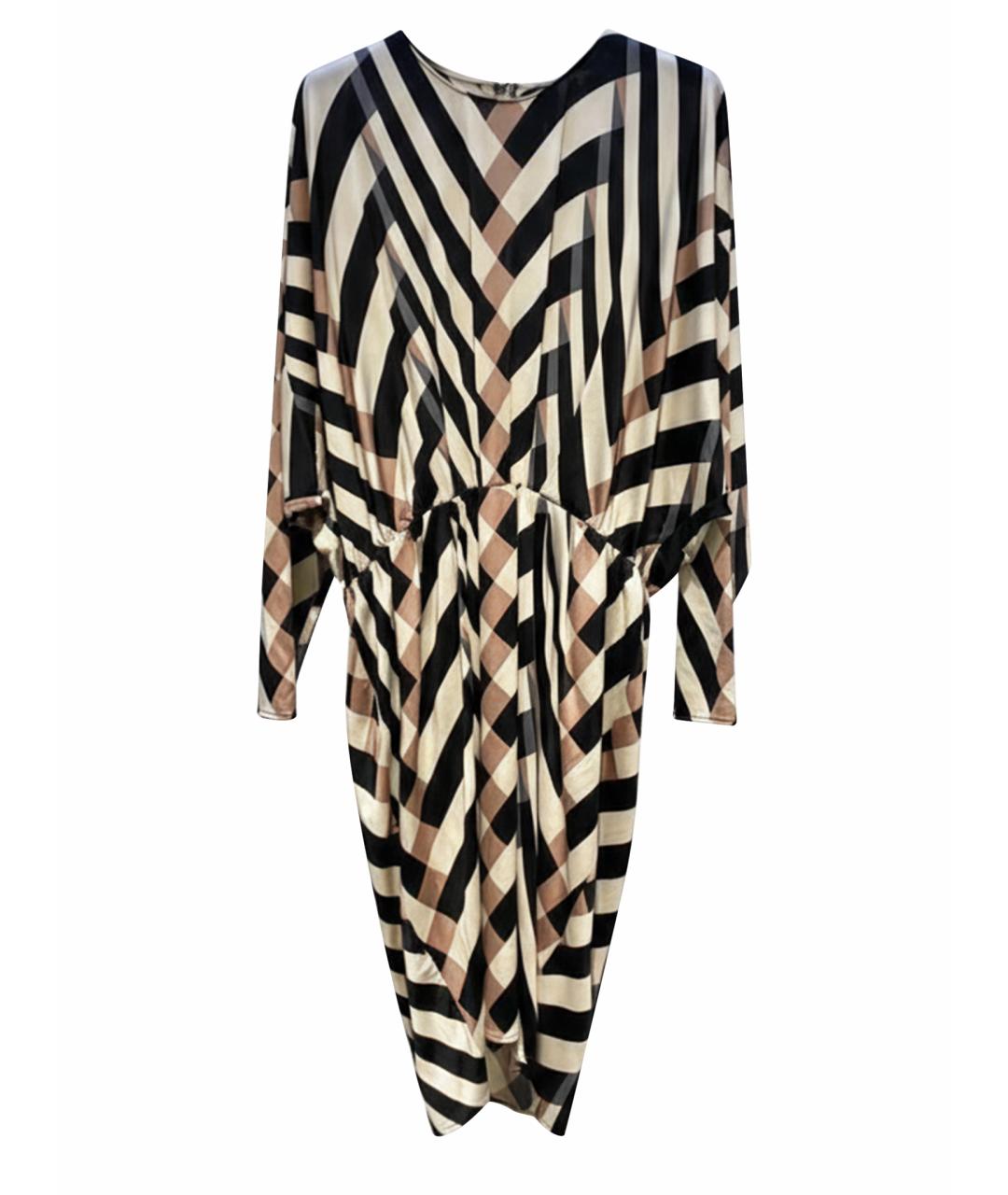 LANVIN Мульти повседневное платье, фото 1