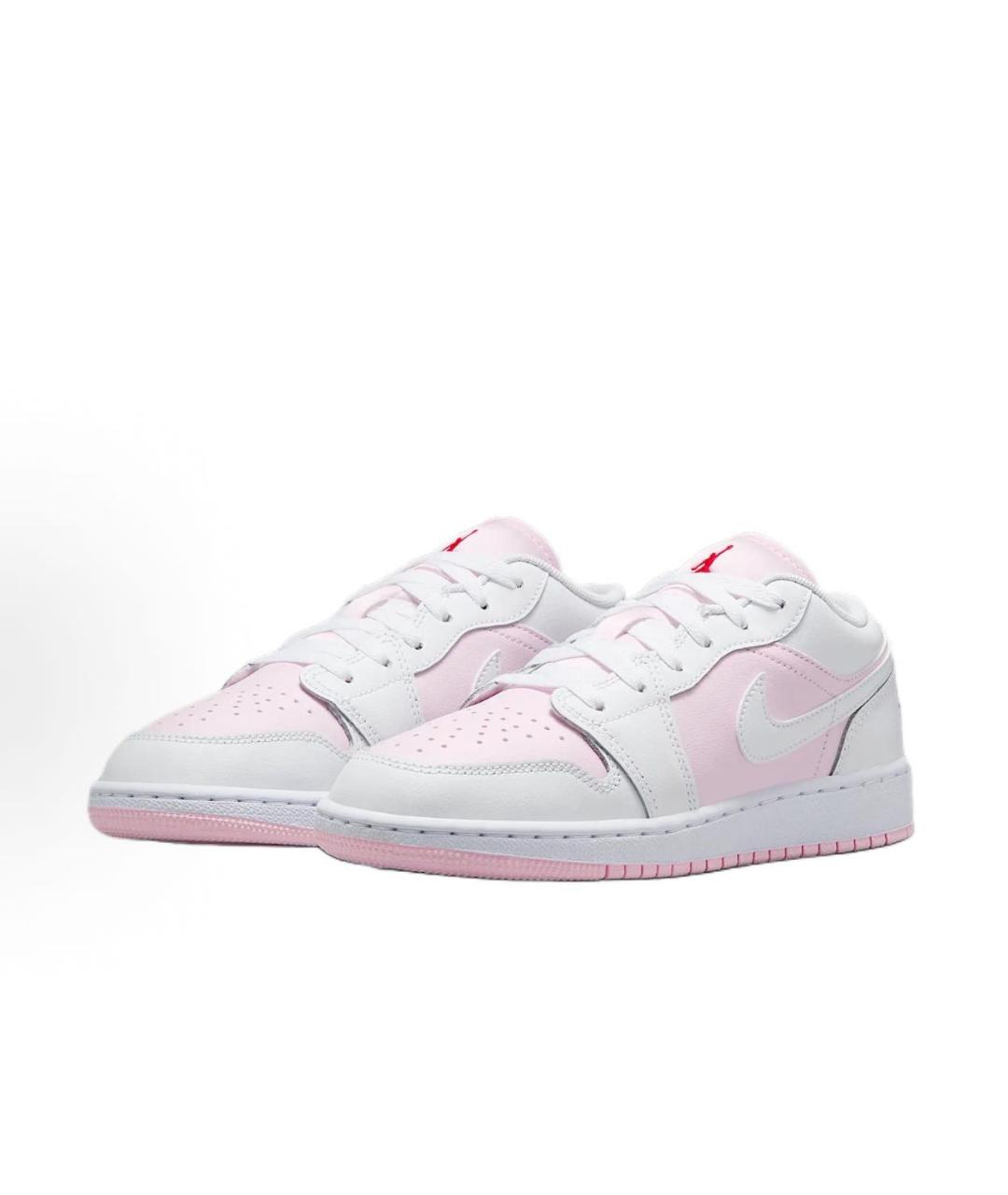 JORDAN Розовые кожаные кроссовки, фото 2