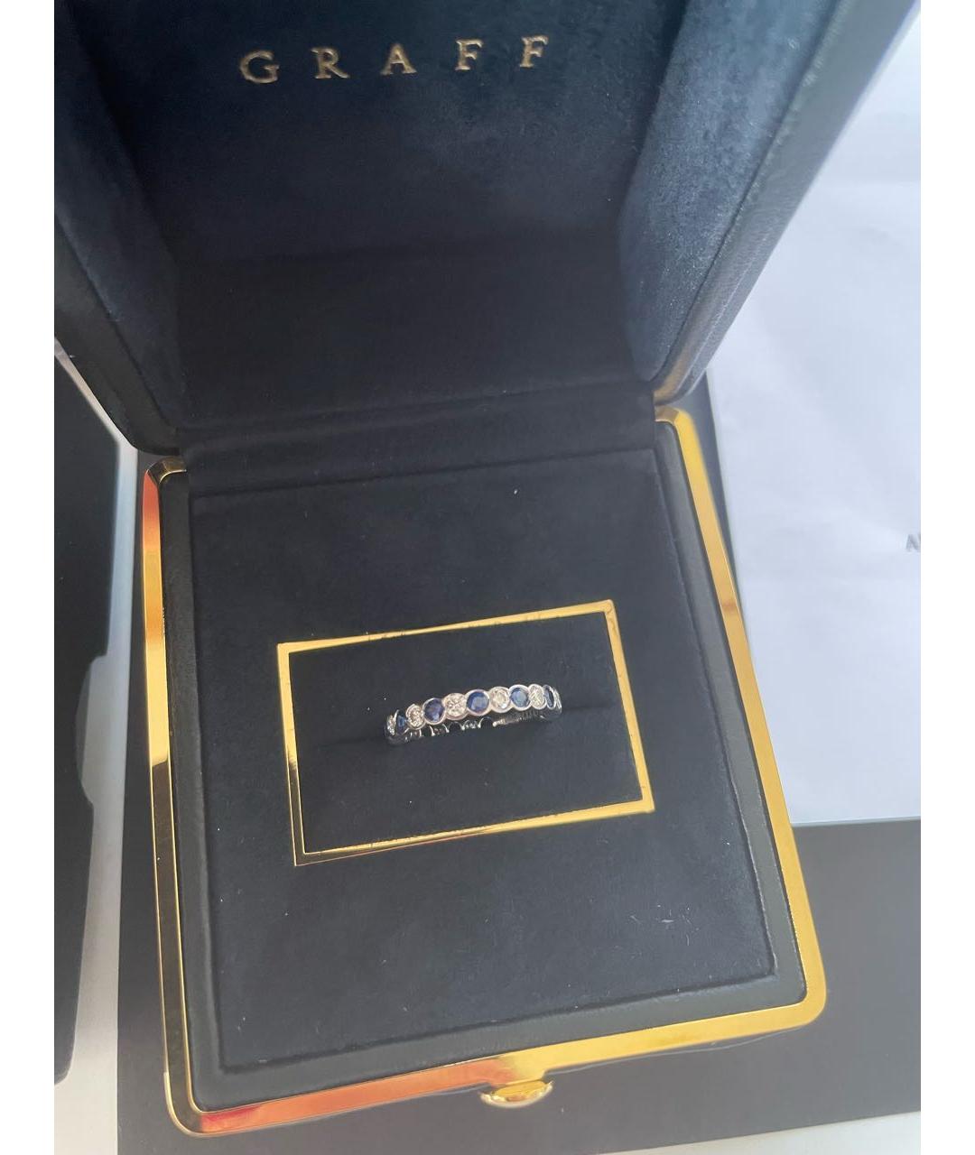 GRAFF Синее кольцо из белого золота, фото 4