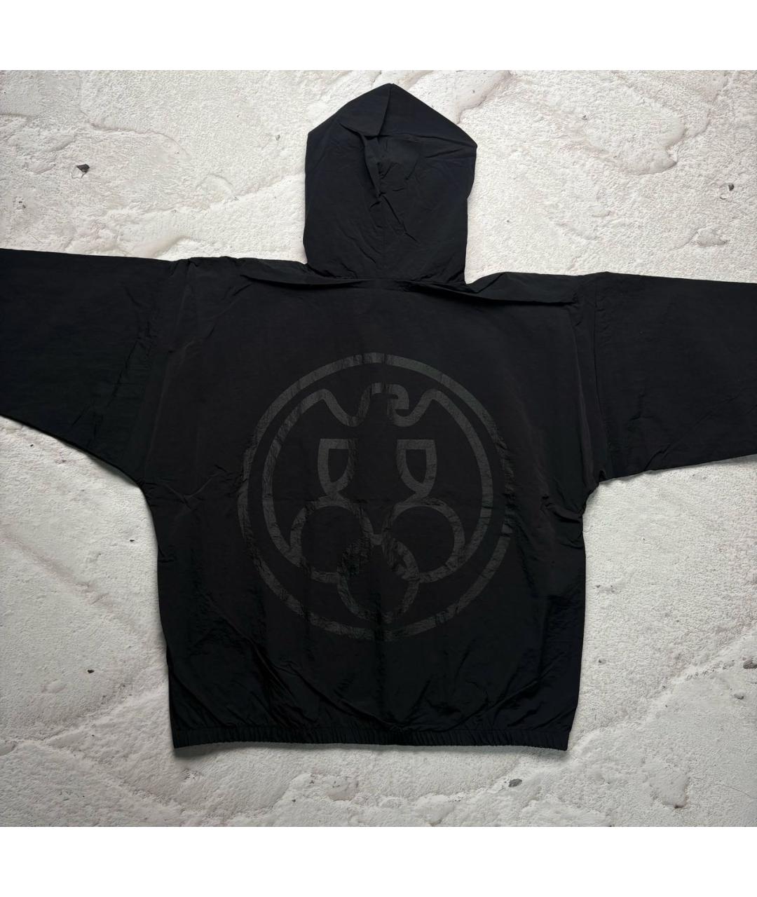 BURBERRY Черная хлопковая куртка, фото 3