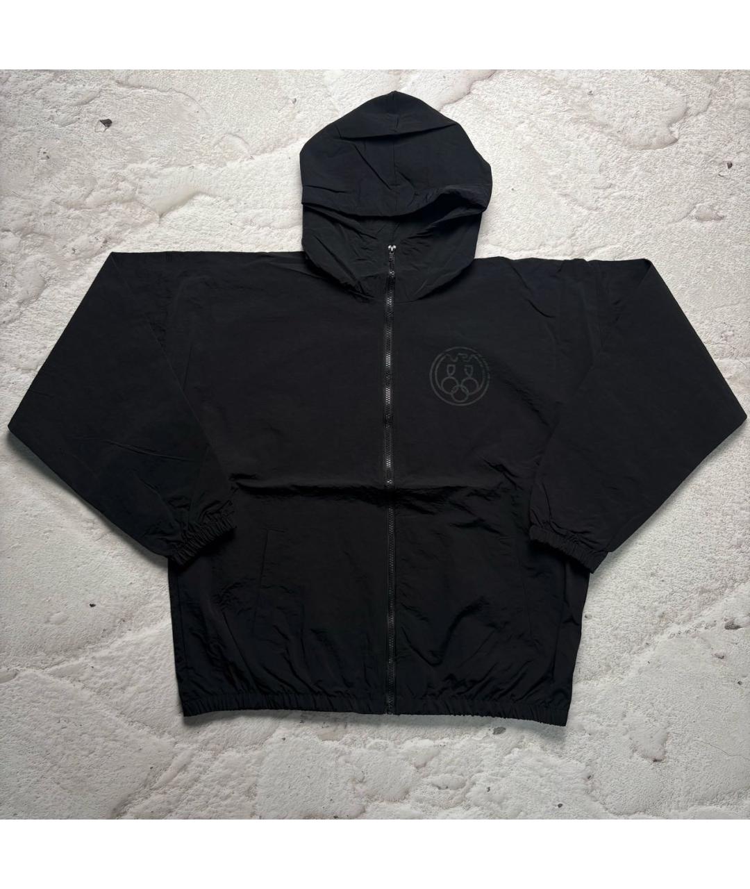 BURBERRY Черная хлопковая куртка, фото 8