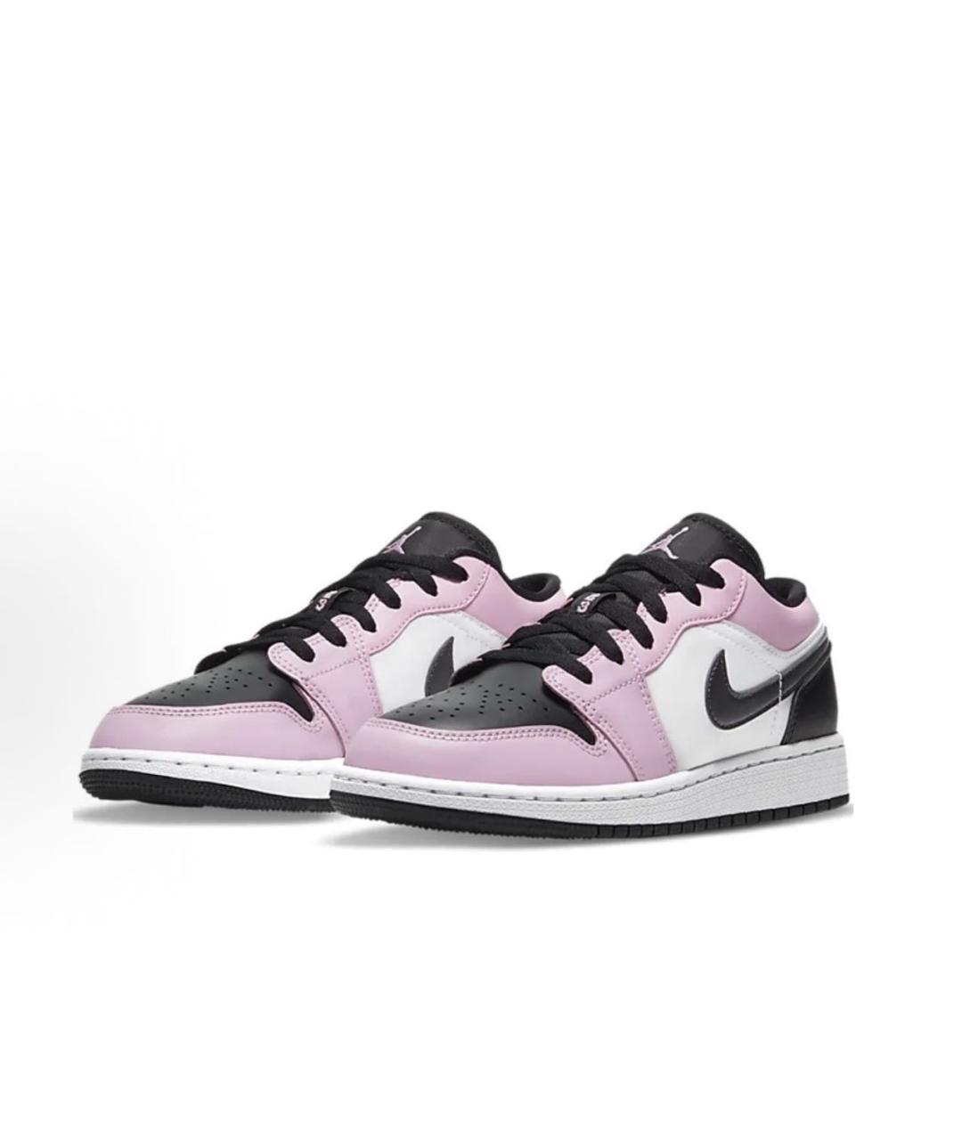 JORDAN Розовые кожаные кроссовки, фото 2