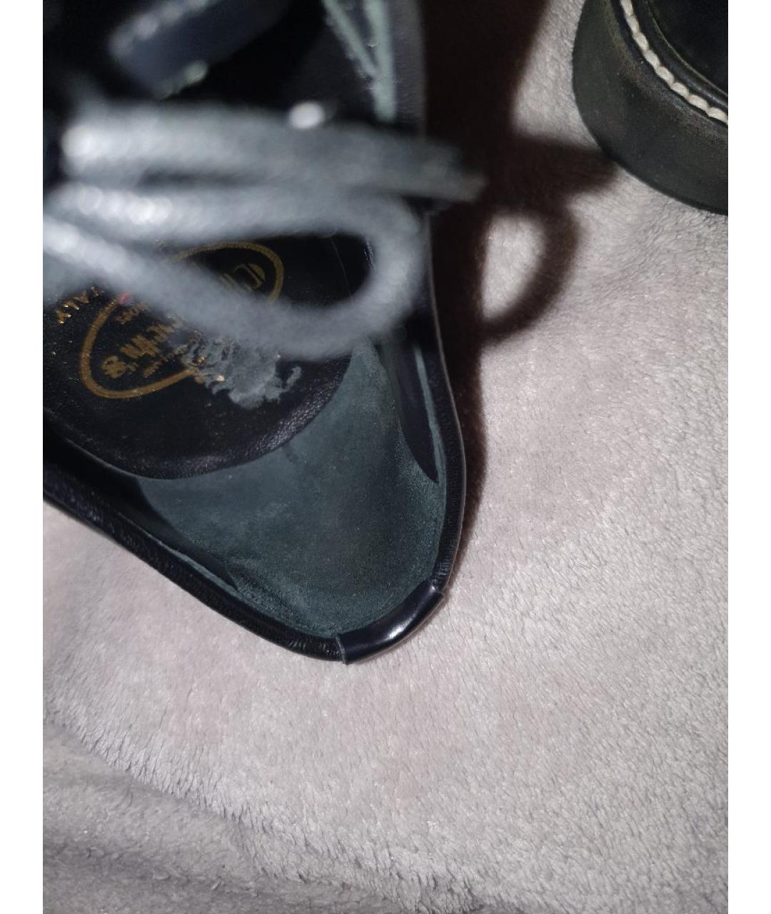 CHURCH'S Черные кожаные лоферы, фото 6