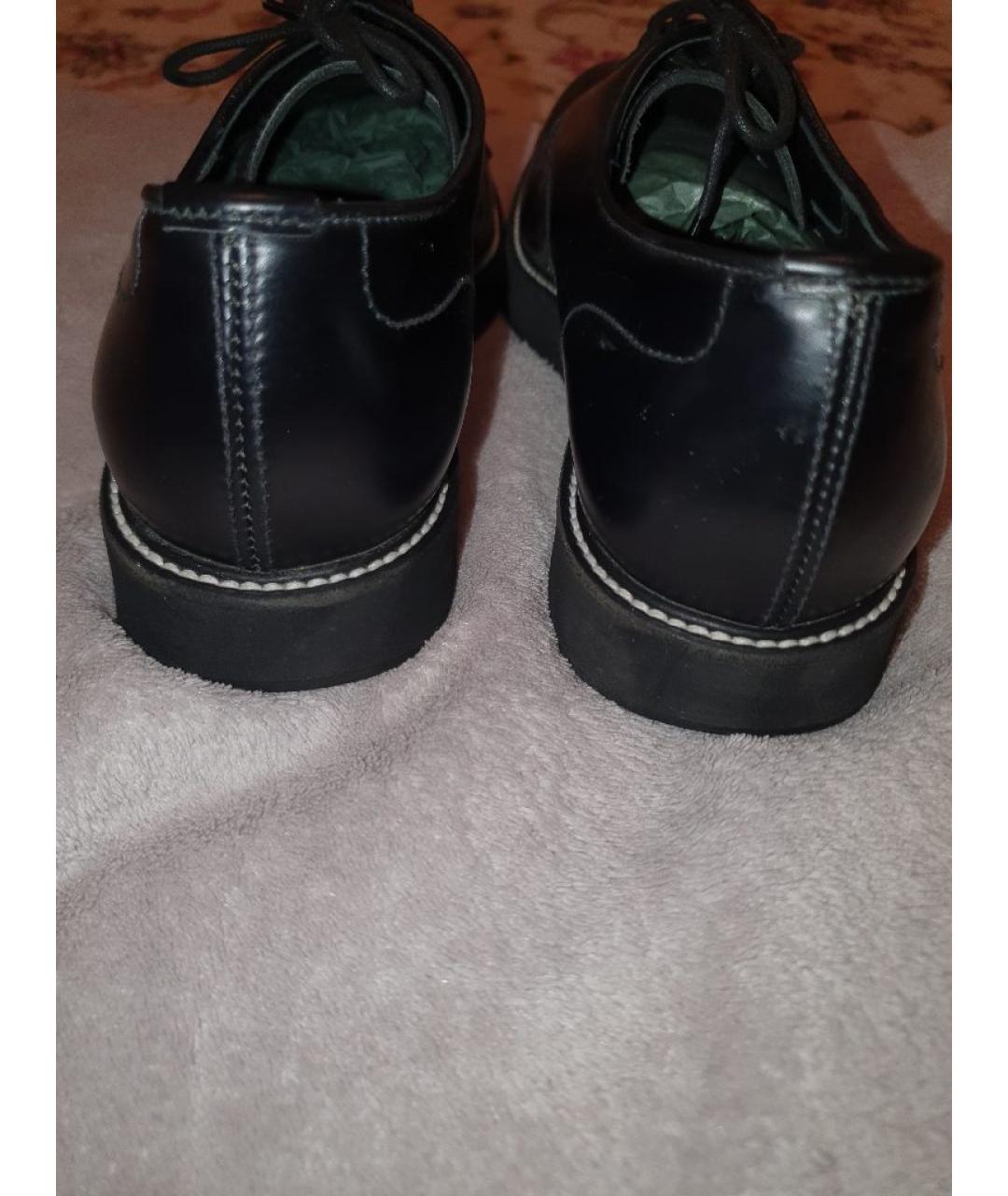 CHURCH'S Черные кожаные лоферы, фото 4