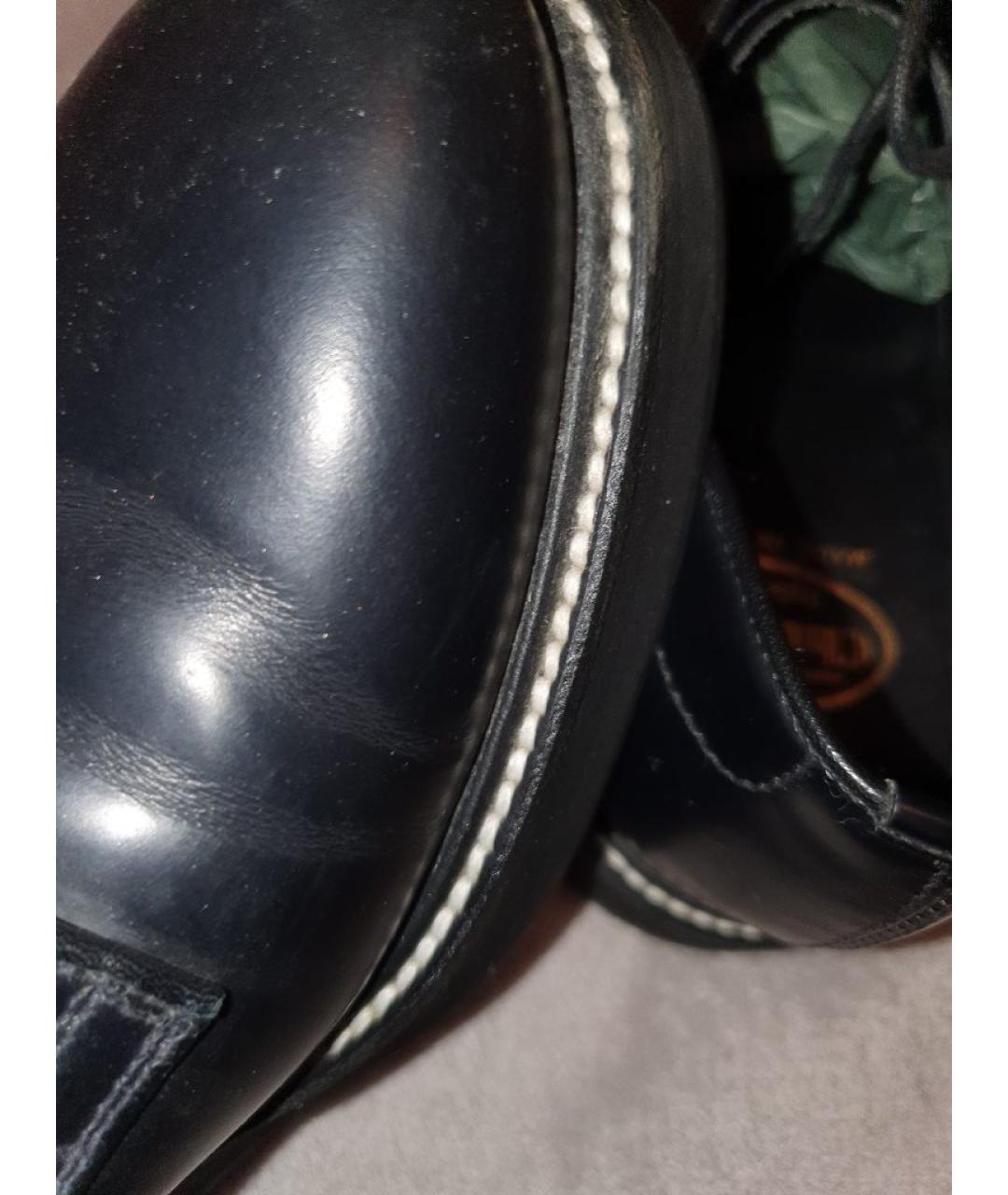 CHURCH'S Черные кожаные лоферы, фото 5