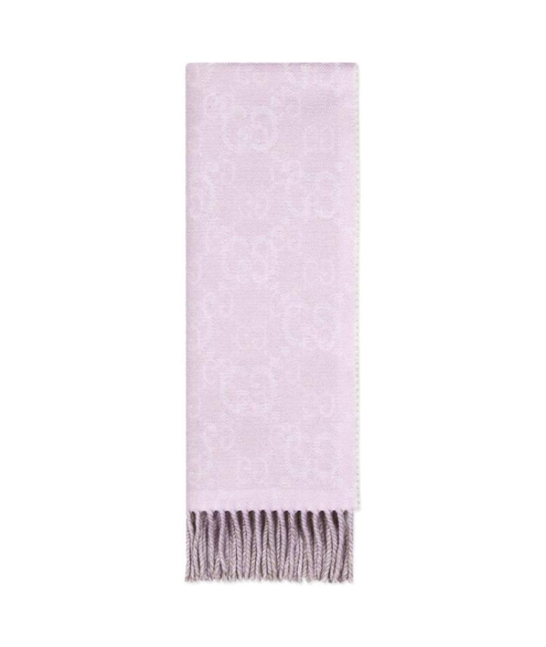 GUCCI Фиолетовый шарф, фото 2