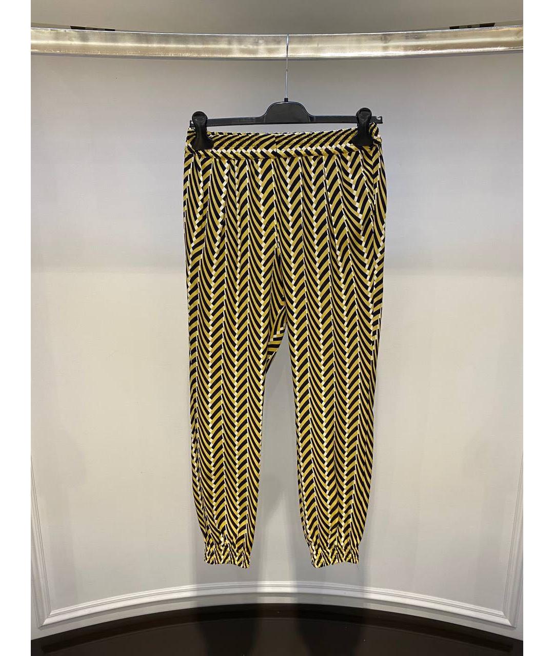 LANVIN Мульти брюки узкие, фото 3