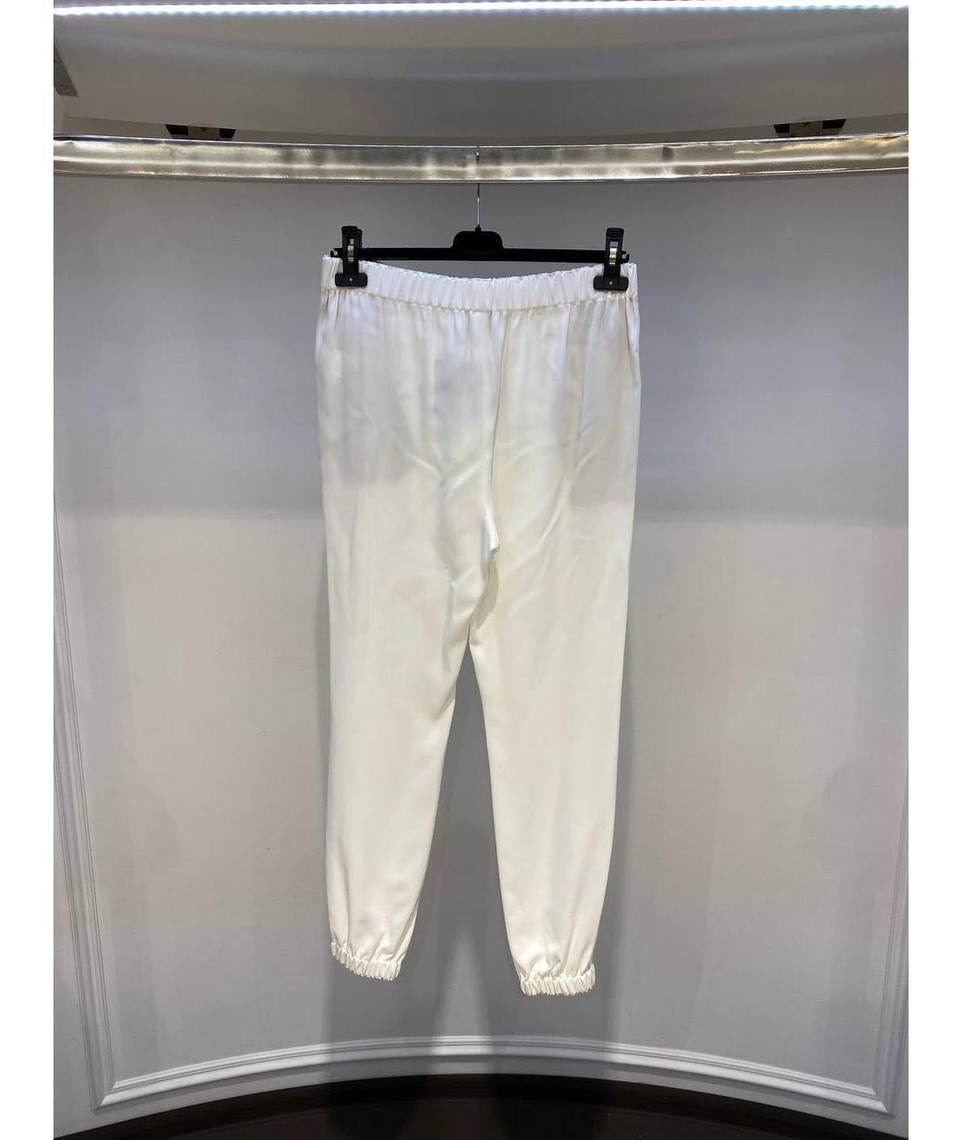 LANVIN Белые брюки узкие, фото 2