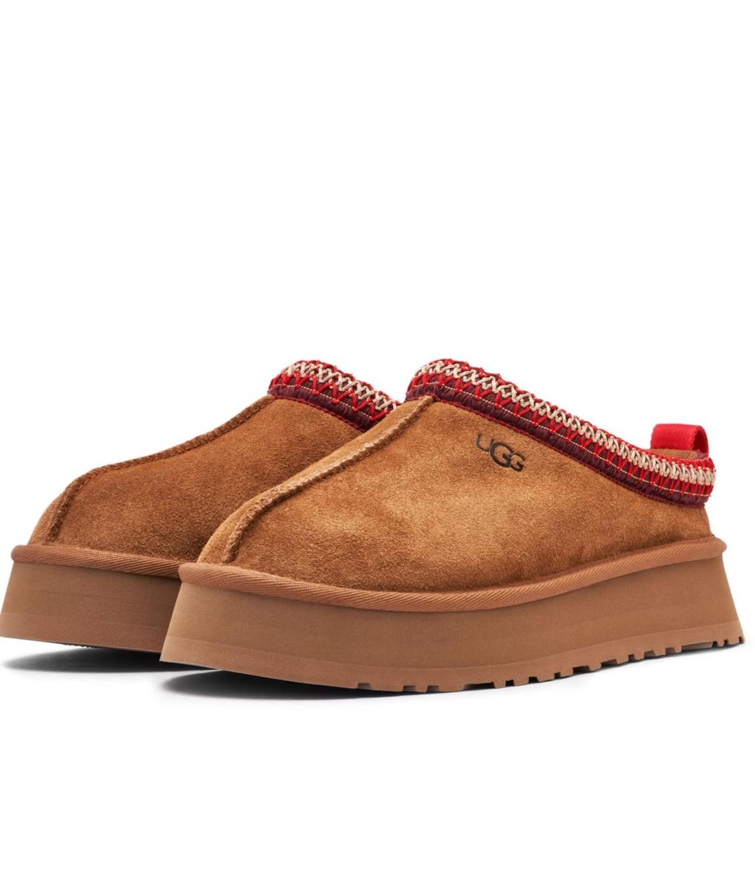 UGG AUSTRALIA Коричневые замшевые сабо, фото 7