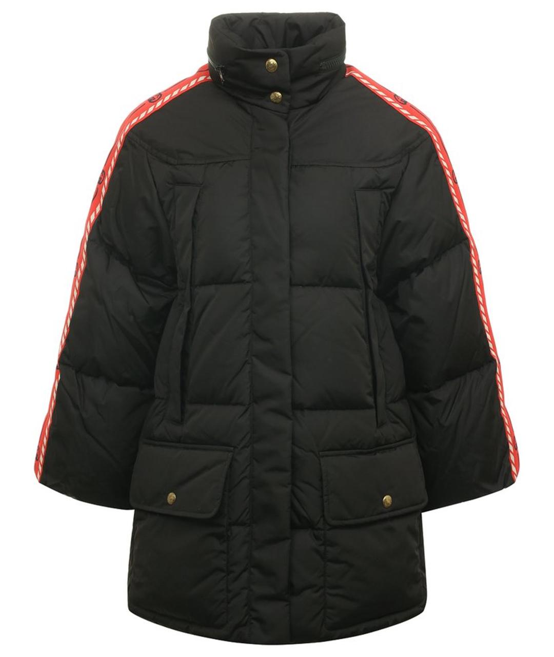 GUCCI Черный полиамидовый пуховик, фото 1