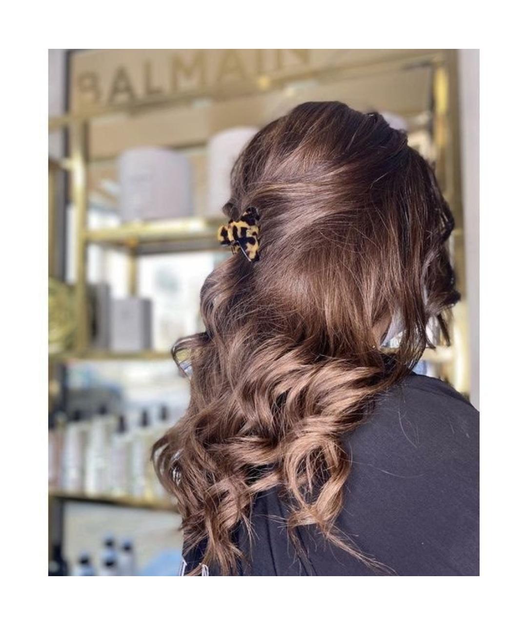 BALMAIN Коричневая заколка, фото 5