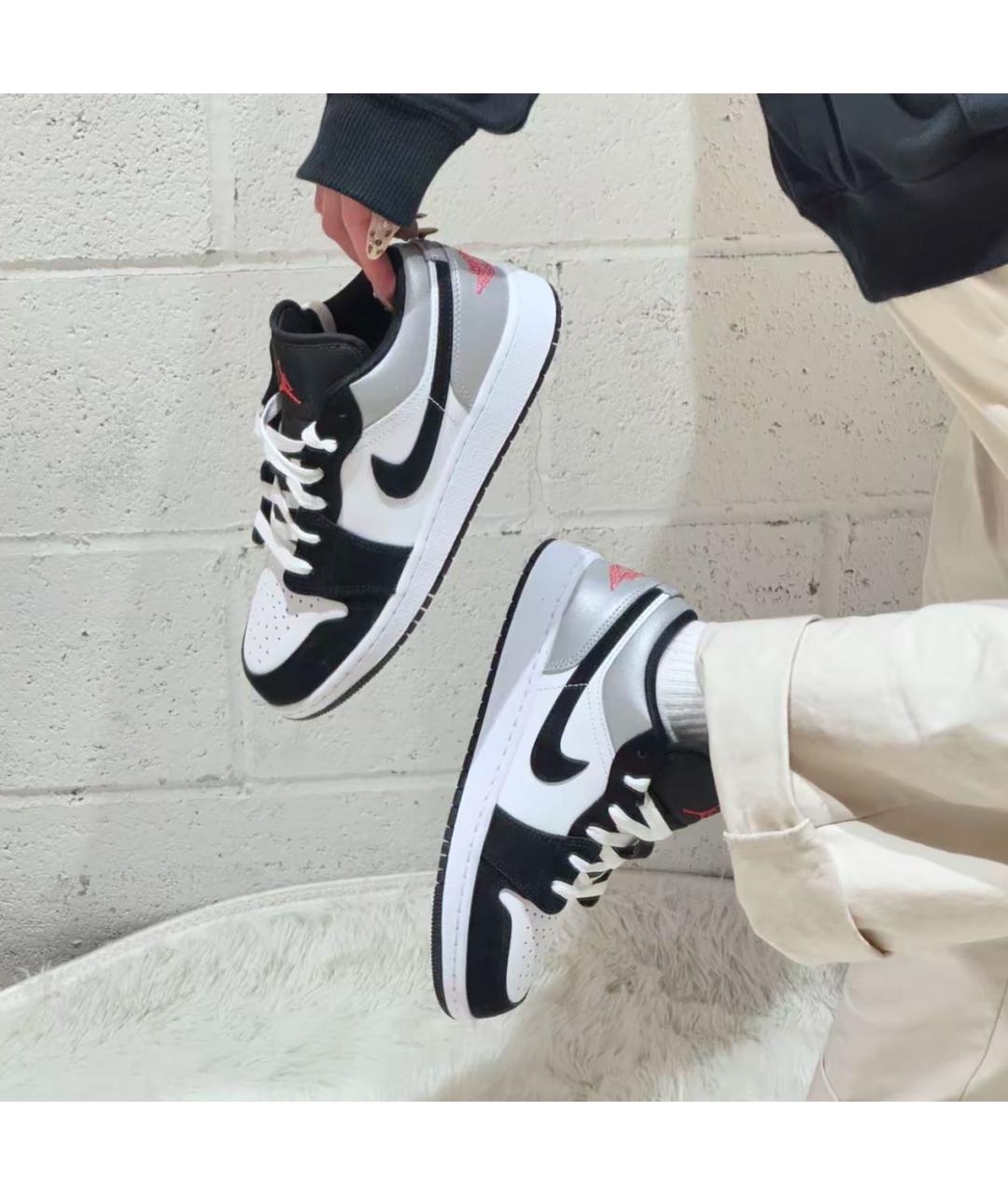 JORDAN Черные замшевые кроссовки, фото 2