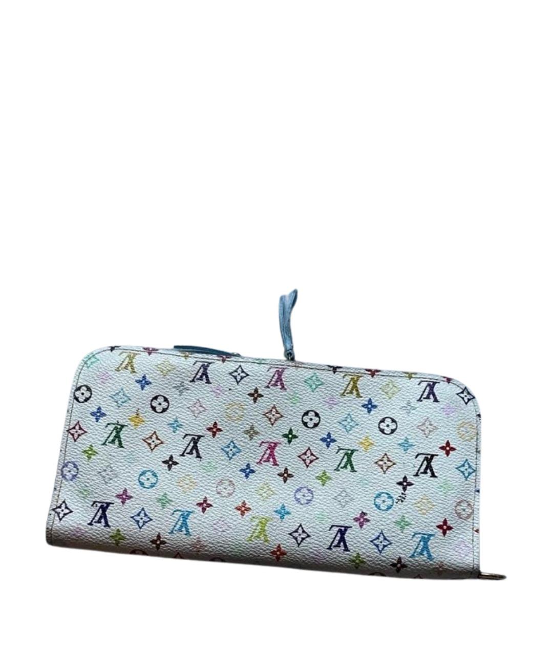 LOUIS VUITTON Белый кожаный кошелек, фото 1