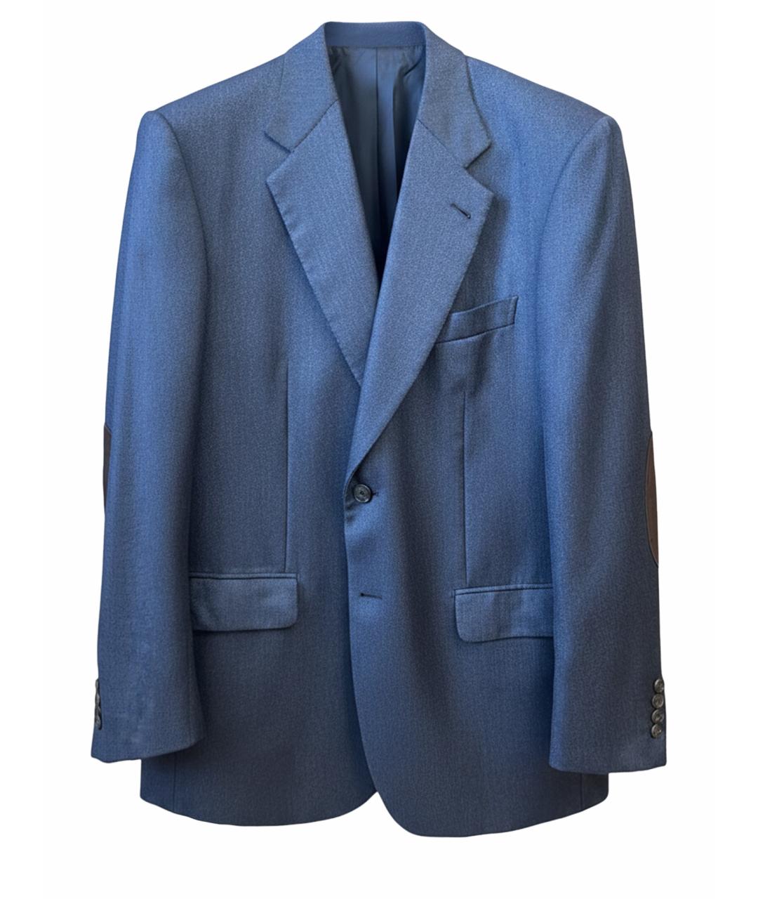 BRIONI Темно-синий кашемировый пиджак, фото 1