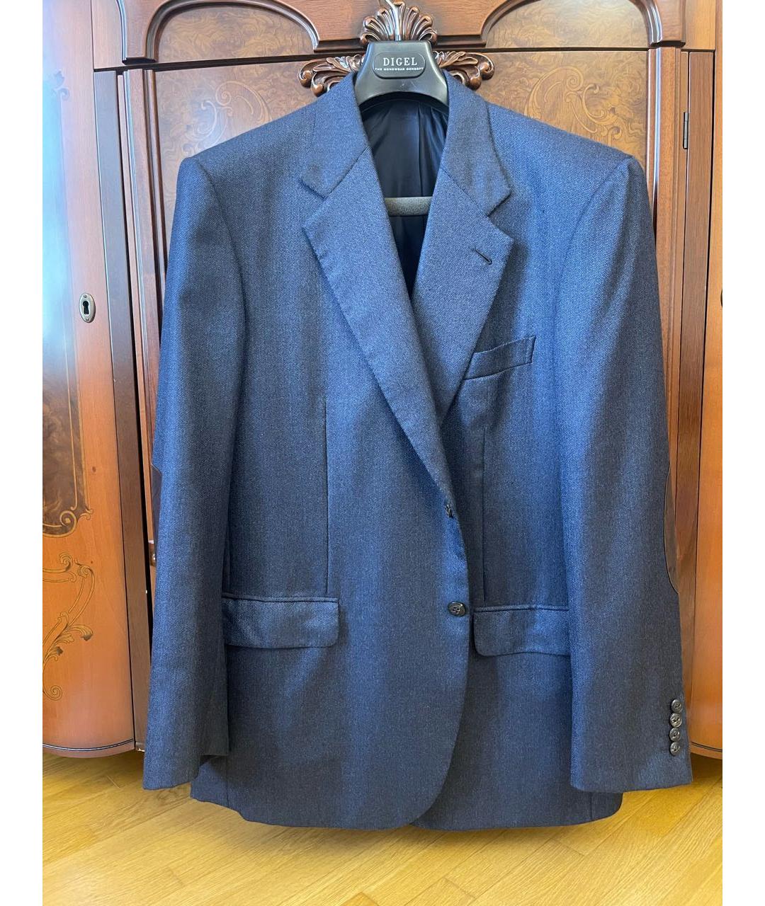 BRIONI Темно-синий кашемировый пиджак, фото 9