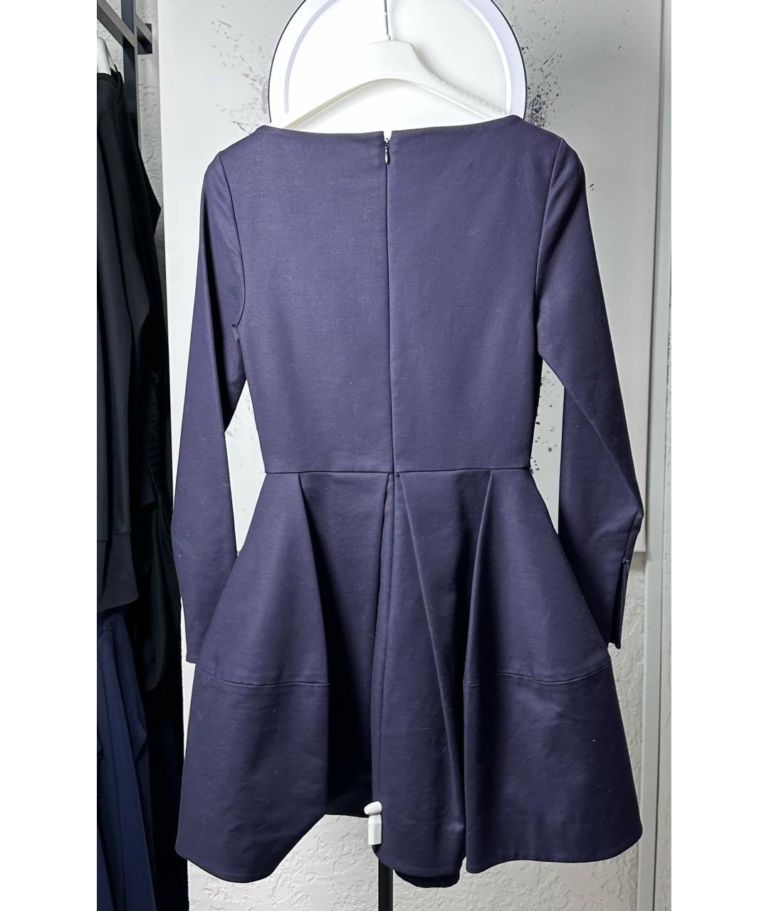 KENZO Фиолетовое хлопковое коктейльное платье, фото 2