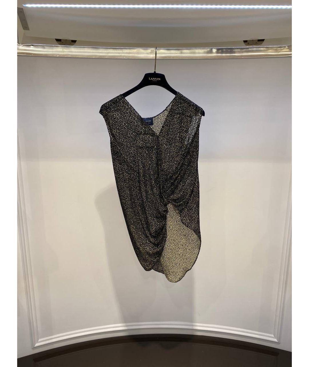 LANVIN Черная блузы, фото 3