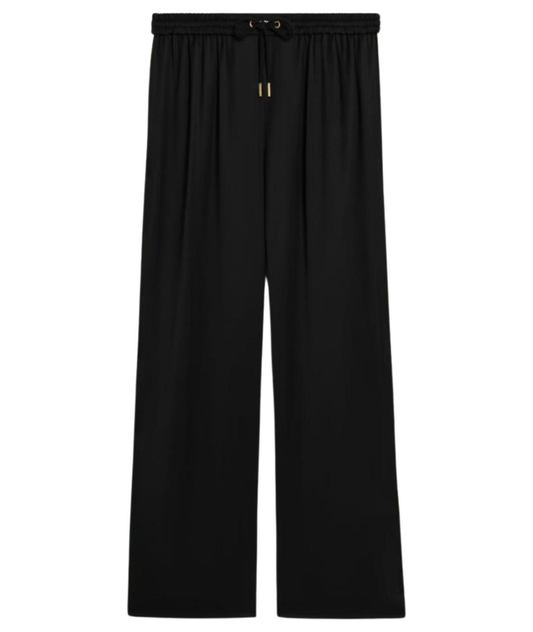 CELINE Черные прямые брюки, фото 1