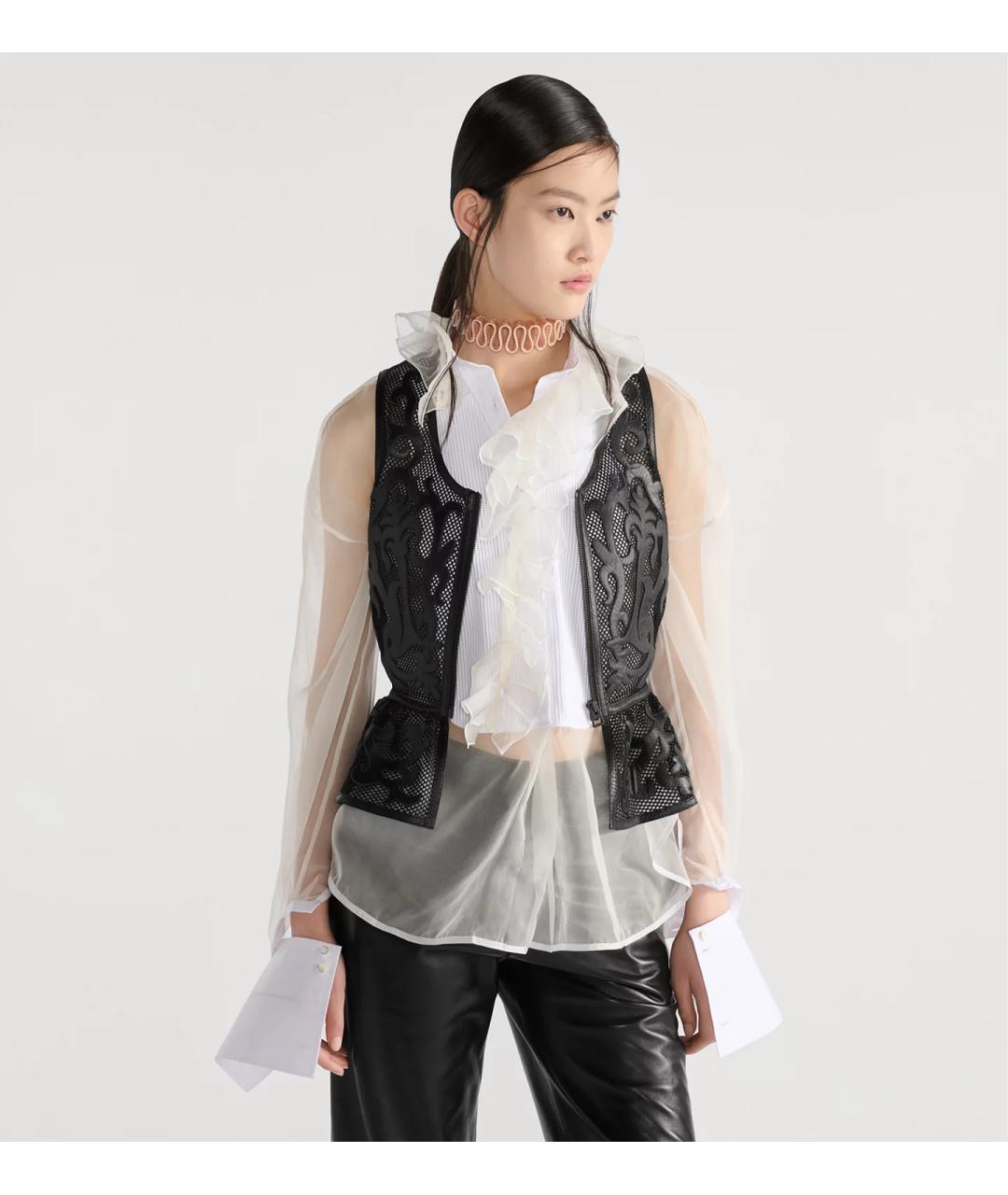 CHRISTIAN DIOR Белая блузы, фото 4