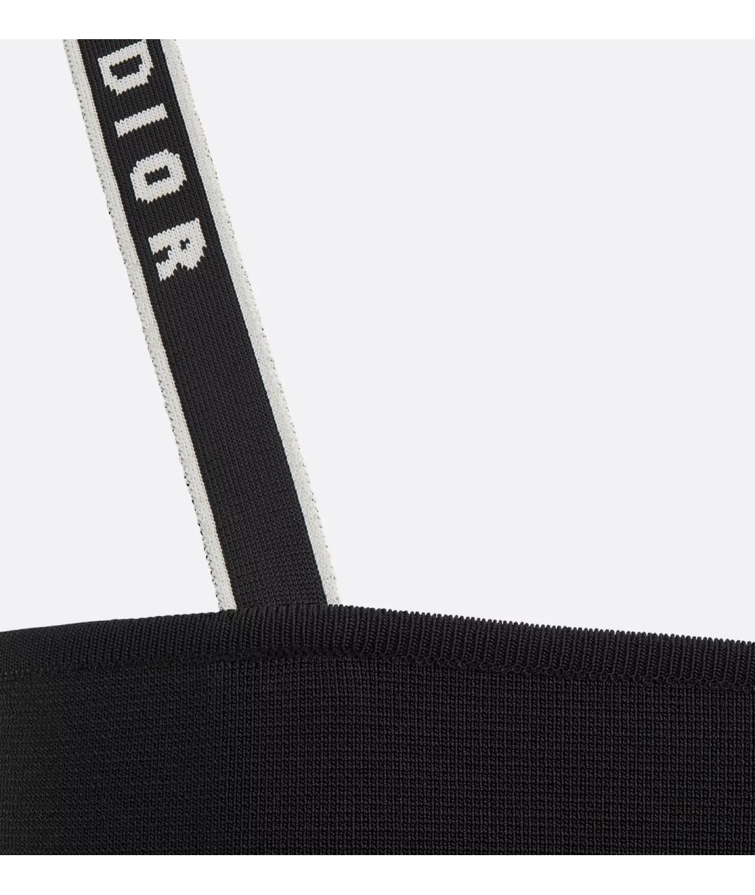 CHRISTIAN DIOR Черная майка, фото 3